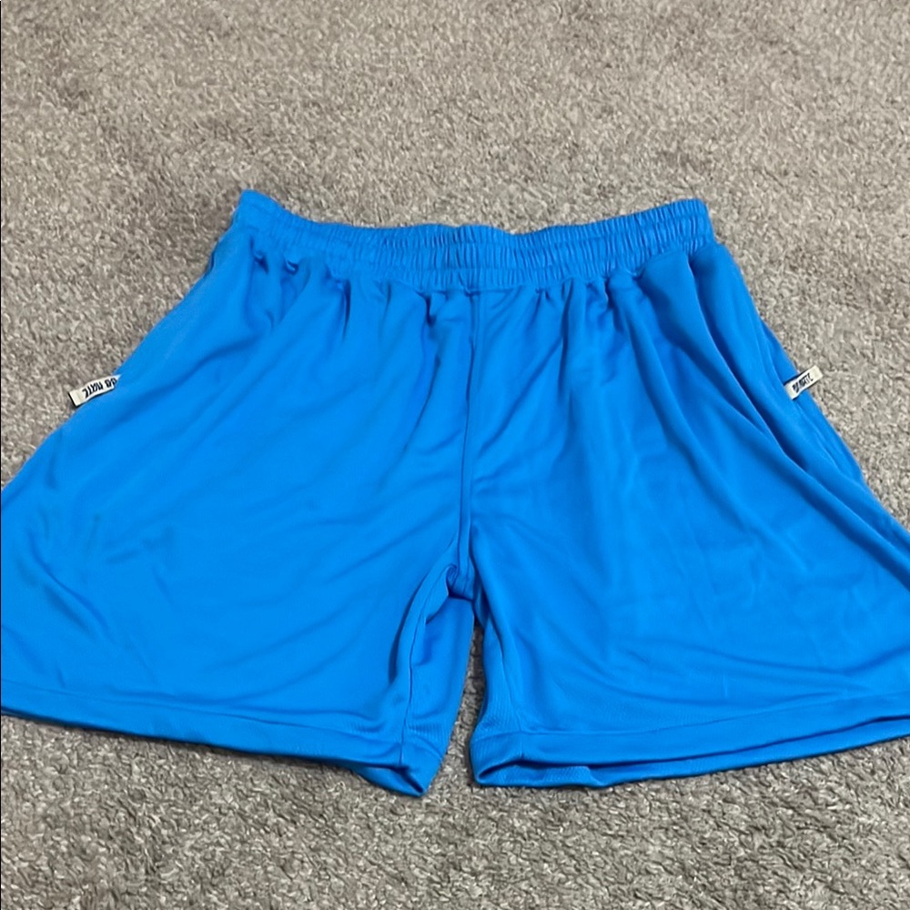 Blue Athletic Shorts for Comfort and Breathability